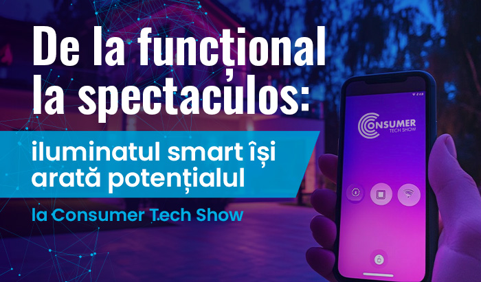 NL16 De la funcțional la spectaculos: iluminatul smart își arată potențialul la Consumer Tech Show 2025